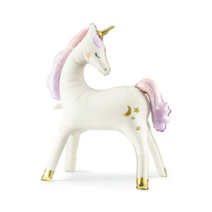 Stehender Einhorn Folienballon