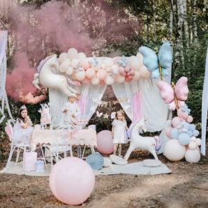 Stehender Einhorn Folienballon – Bild 3