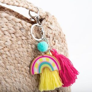 Schlüsselanhänger Good Feelings Regenbogen – Bild 7