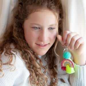 Schlüsselanhänger Good Feelings Regenbogen – Bild 2