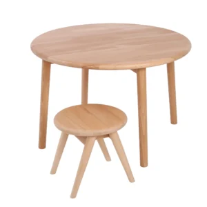 Runder Holztisch von Curve-Lab – Bild 3