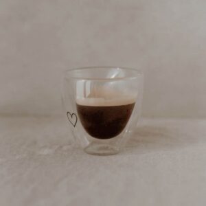 Doppelwandiges Herzglas "Herz" (100 ml) – Bild 5