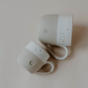 Steingut Espresso Tasse "Smiley" – Bild 3