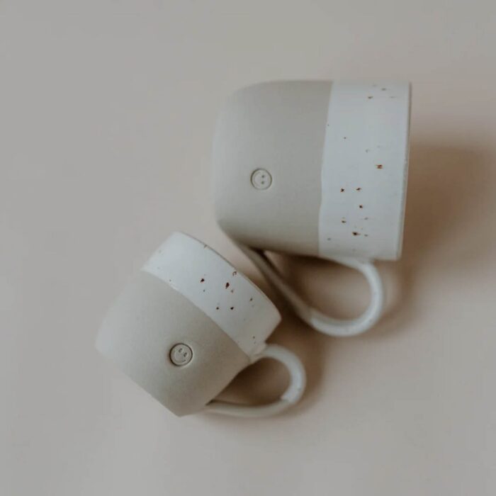 Steingut Espresso Tasse "Smiley" – Bild 3