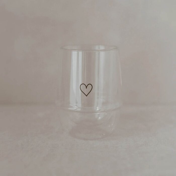 Doppelwandiges Glas "Herz" (verschiedene Größen) – Bild 16