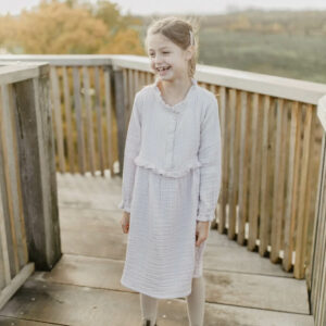 Musselinkleid "Lavender"