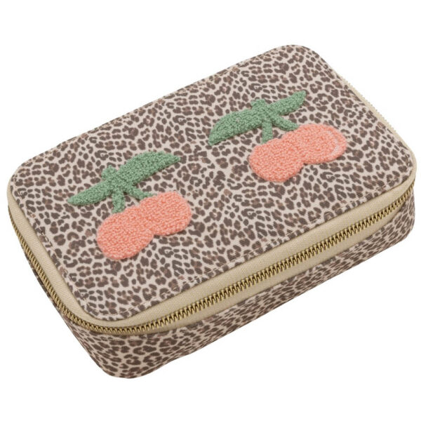 Federmappe "Leopard Cherry" (befüllt) – Bild 1