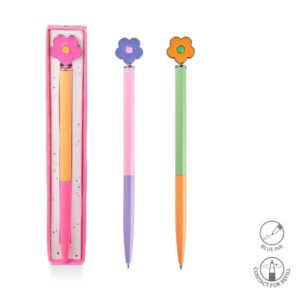 GFH Metall Kugelschreiber "Flowerpower" – Bild 2