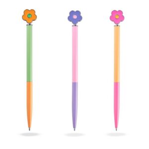 GFH Metall Kugelschreiber "Flowerpower"