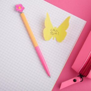 GFH Metall Kugelschreiber "Flowerpower" – Bild 4