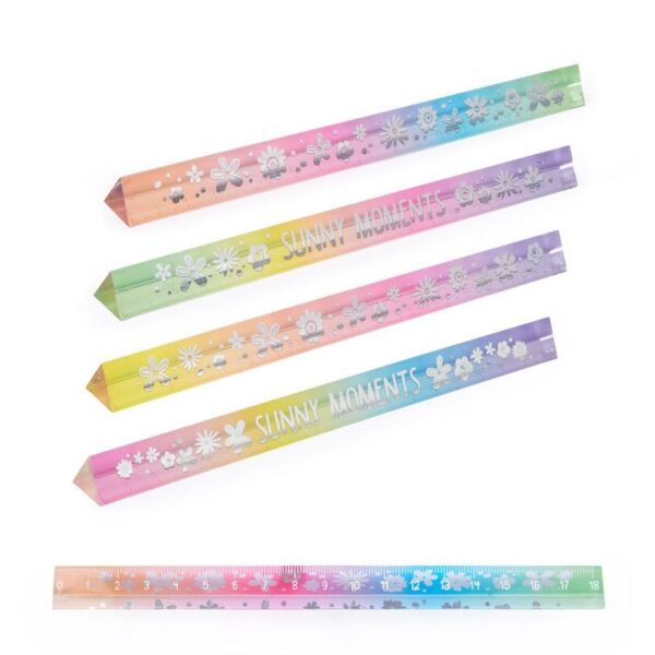 GFH Regenbogen-Lineal Acryl (18 cm) – Bild 1