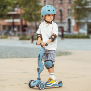 Scoot & Ride Protective Set XXS (Steel) – Bild 4