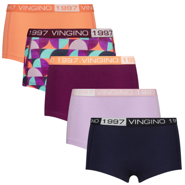 Unterhosen Hipster von Vingino (5er Packung, Magic purple) – Bild 1