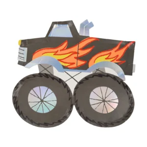 Monster Trucks Pappteller von Meri Meri – Bild 3