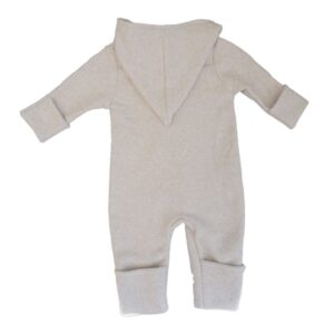 GOTS Baby Overall (Hellbraunmeliert) – Bild 2