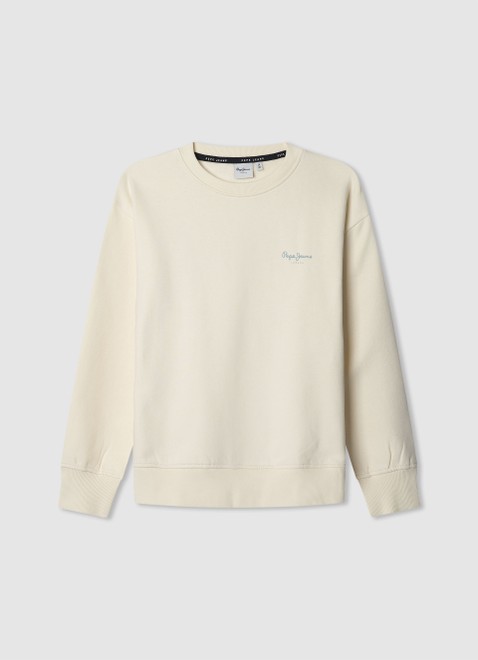 PB581676_805_01_MA_MED Sweatshirt Luke (Oyster White) – Bild 1