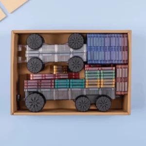 Magnetbausteine "Pastel Transport Pack" (50 Teile) – Bild 2