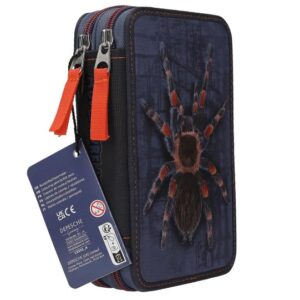 2-Fach Federmäppchen mit Spinne aus der "Adventure World" Serie – Bild 6