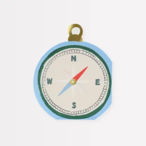 Kompass Servietten von Meri Meri