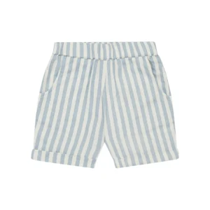 Leinenshorts "Blue Stripes"