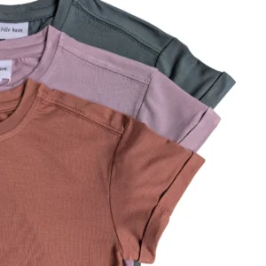 Weiches T-Shirt aus Bambus (dusty terracotta) – Bild 2