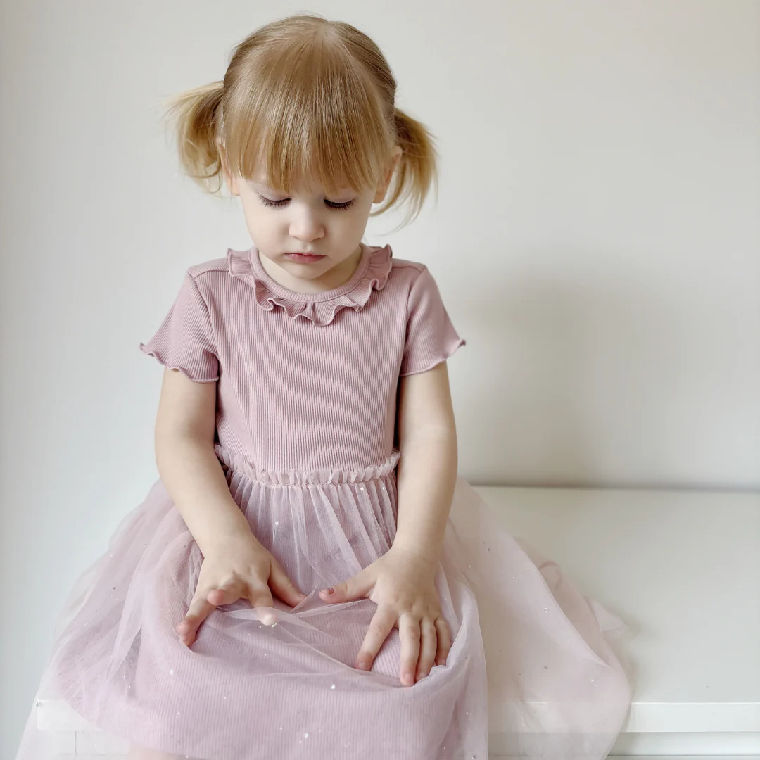 Tuellkleid_mauve3 Sommerliches Tüllkleid aus Bambus (mauve) – Bild 4