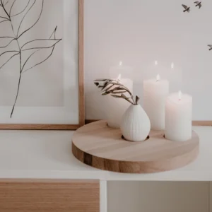 Kerzenbrett aus Eiche