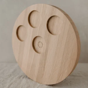 Kerzenbrett aus Eiche – Bild 4