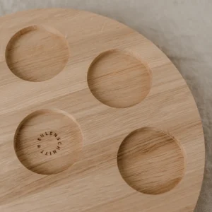 Kerzenbrett aus Eiche – Bild 3