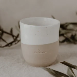 Steingut-Becher "Hey Grumpy" – Bild 3