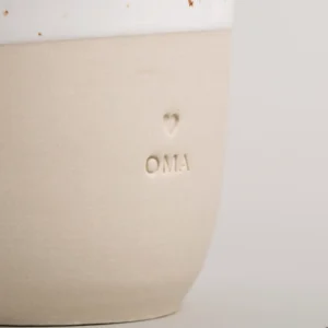 Steingut-Becher "Oma" – Bild 3