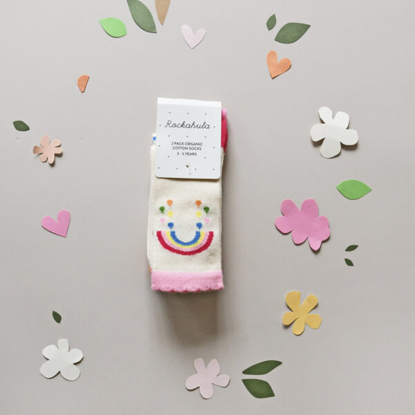 Socken "Rainbow Hearts" (2er Packung) – Bild 2