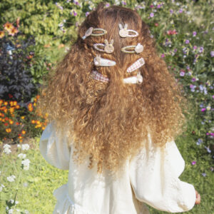 Stripy Bunny Haarspangen – Bild 2