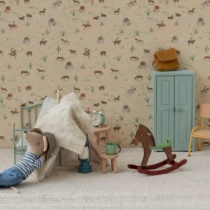 Schaukelpferd Maus, Dunkelbraun – Bild 2