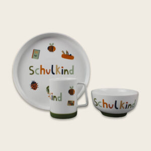 Porzellan-Set "Schulkind" Nature Kids – Bild 2
