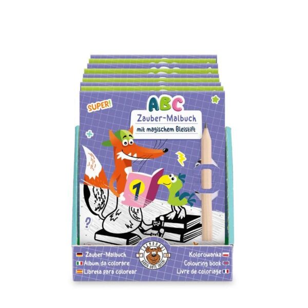 ABC-5 Zauber-Malbuch mit Bleistift – Bild 2