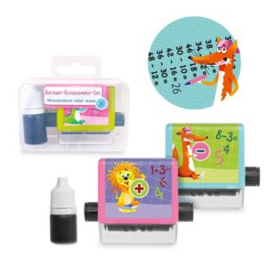 ABC-5 Rechen-Rollstempel Set (2-teilig)