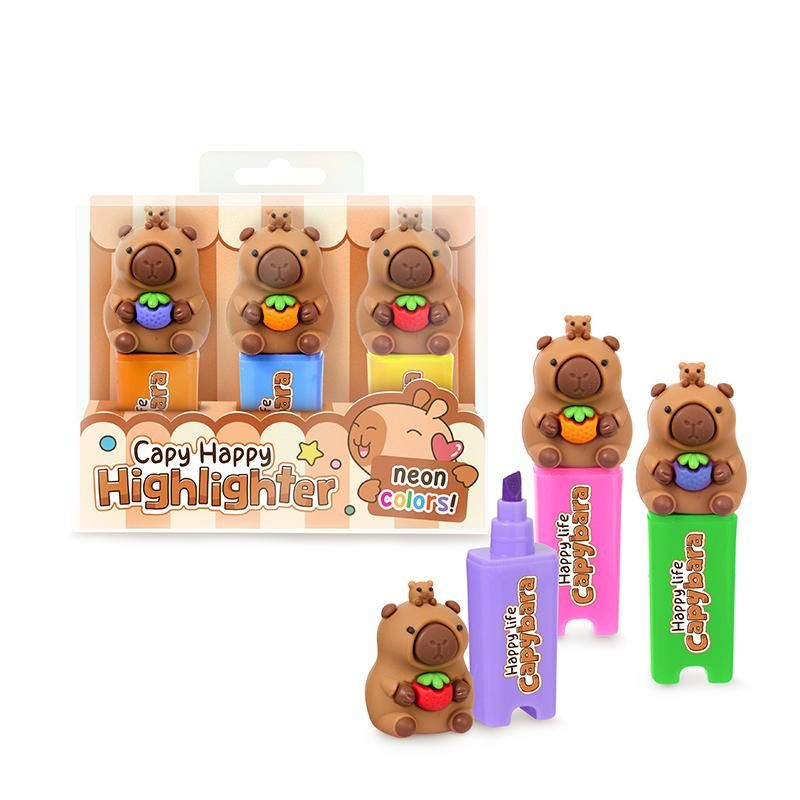 967091_b Happy Capy Highlighter 3er Set – Bild 1