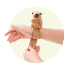 Plüsch Snap Armband Capybara – Bild 4