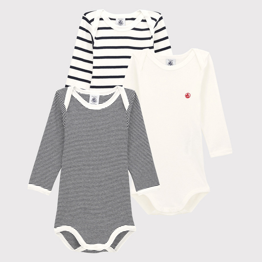 A01TB 00 Large Bodies US ML 3er-Pack von Petit Bateau – Bild 1