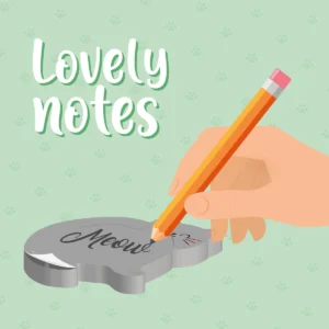 Klebezettel Notizblock Lovely Notes, Kitty – Bild 3