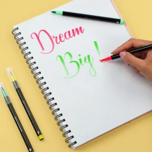 Set mit 12 Filzstiften mit Pinselspitze Brush Markers, Bright Colours – Bild 4