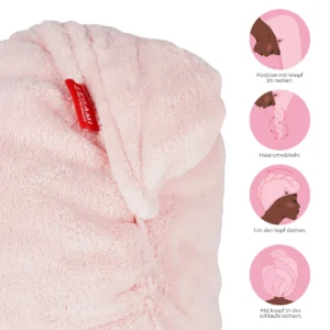 Turban-Handtuch für die Haare "Love my Hair" – Bild 3