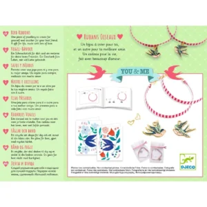 Freundschafts Armbänder Bastel-Set "Vögelchen" – Bild 5