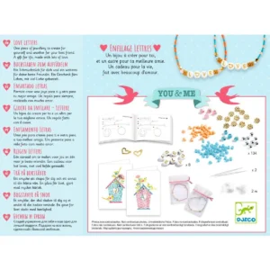 Freundschafts Armbänder Bastel-Set "Buchstaben" – Bild 5