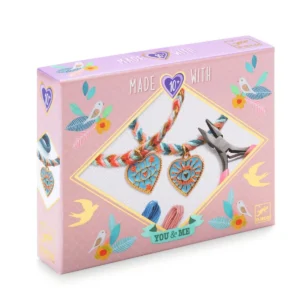 Freundschafts Armbänder Bastel-Set "Herzen"