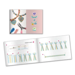 Freundschafts Armbänder Bastel-Set "Herzen" – Bild 4