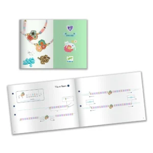 Freundschafts Armbänder Bastel-Set "Blumen" – Bild 4