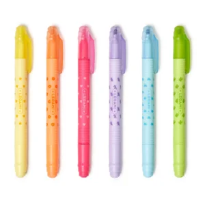 Löschbare Textmarker "Magic Highlighters" (6er Set)