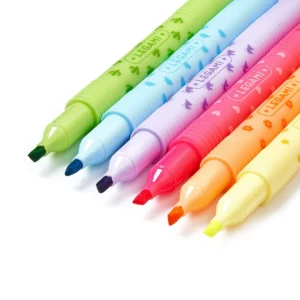 Löschbare Textmarker "Magic Highlighters" (6er Set) – Bild 5
